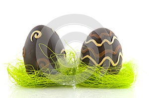 Chocolate easter eggs