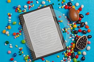 Chocolate easter eggs