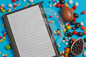 Chocolate easter eggs