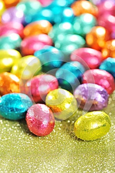 Chocolate easter eggs