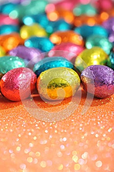 Chocolate easter eggs