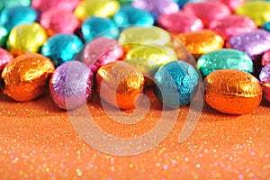 Chocolate easter eggs