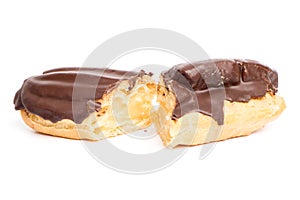 Chocolate eclair pastry