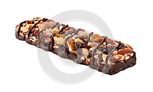 Chocolate Energy Bar with Fruits and Nuts