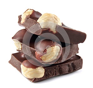 Chocolate with filbert