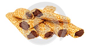 Chocolate Filled Crepes