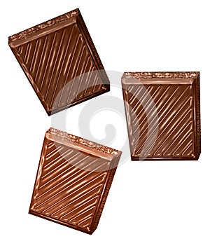 Chocolate folds