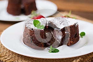 Chocolate fondant (cupcake)