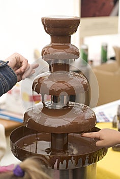 Chocolate fountain