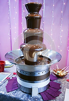 Chocolate fountain