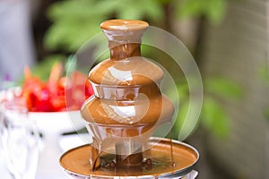 Chocolate fountain