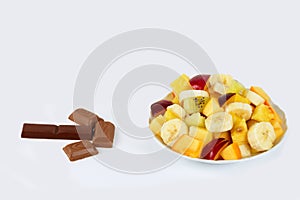 chocolate and fruit