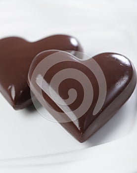 Chocolate hearts