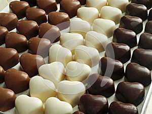 Chocolate hearts