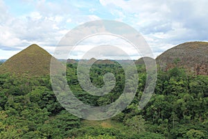 Chocolate Hills Bohol Island Philippines