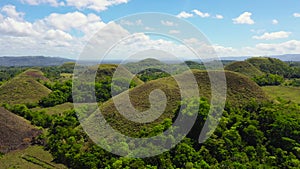 Chocolate hills.Bohol Philippines.