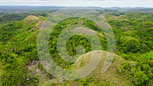 Chocolate hills.Bohol Philippines.