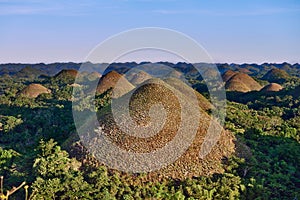 Chocolate hills Bohol Philippines