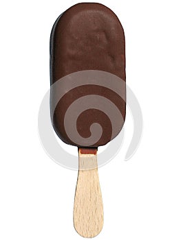 Chocolate ice cream photo