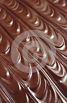 Chocolate icing - background