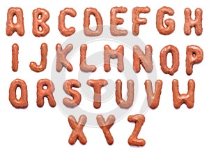 Chocolate letters