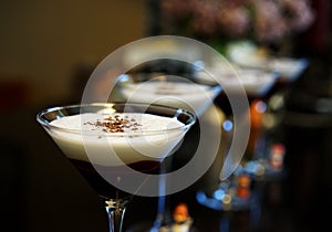 Chocolate martinis are the height of divine