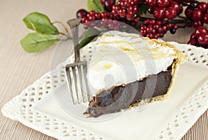 Chocolate Meringue Pie