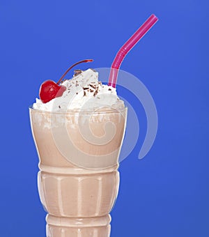 Chocolate milk shake