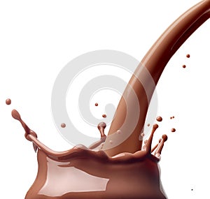 chocolate milk splash drink beverage dairy drop