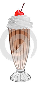 Chocolate milkshake