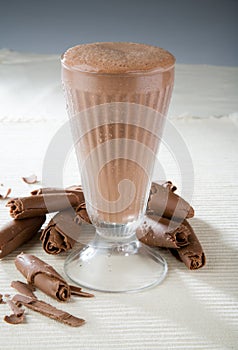 Chocolate milkshake