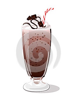 Chocolate milkshake