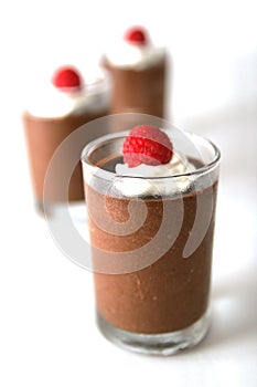 Chocolate mousse photo