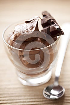 Chocolate mousse photo
