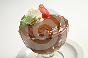 Chocolate mousse photo