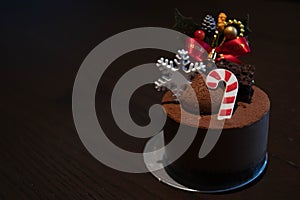 Chocolate Mousse for Christmas Celebration