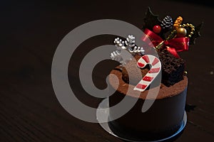 Chocolate Mousse for Christmas Celebration