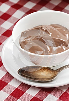 Chocolate mousse dessert