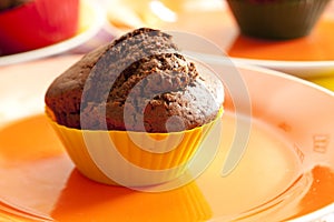 Chocolate muffin