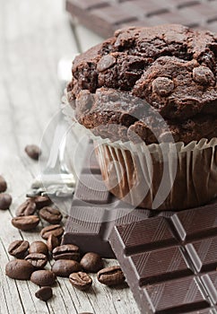 Chocolate muffin