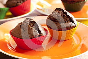Chocolate muffins
