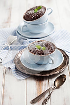 Chocolate mug cake