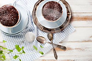 Chocolate mug cake