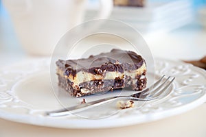 Chocolate nanaimo bar photo