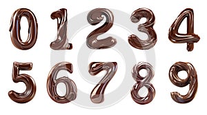 Chocolate Numbers Isolated