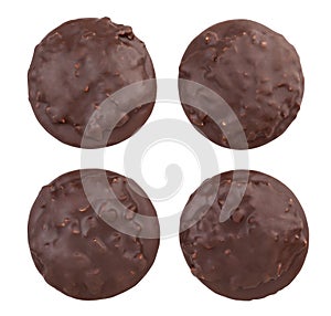 Chocolate nuts cookies
