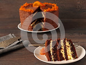 Chocolate orange cake