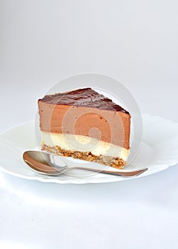 Chocolate and Orange Mousse Cake