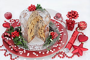 Chocolate Panettone Christmas Cake