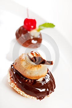 Chocolate pastries